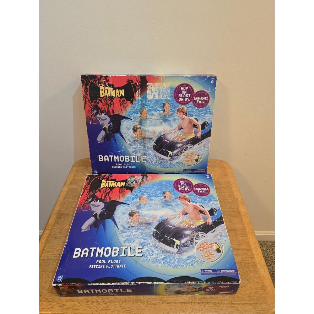 Wham-O Batman Batmobile 2004 Pool Float Quantity 2